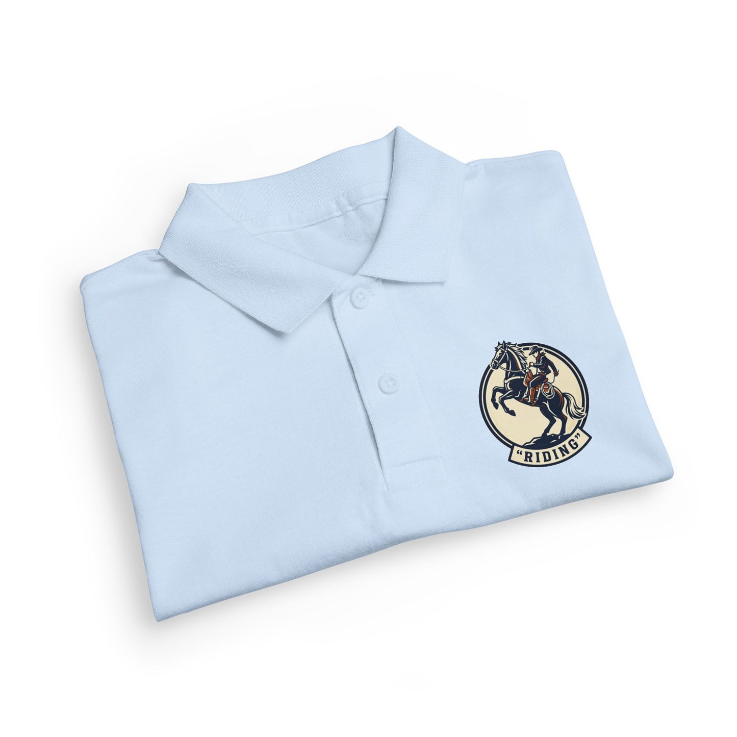 Vintage Globe Explorer logo Youth Polo | embroidered school crest