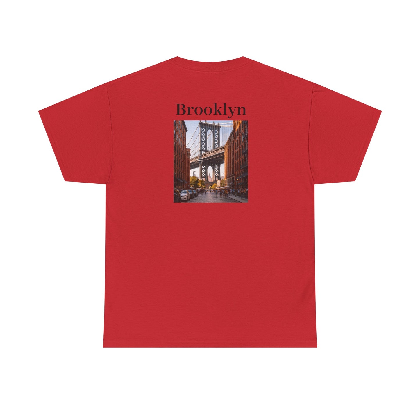 New York Skyline Tee | Brooklyn Bridge Photo T-Shirt