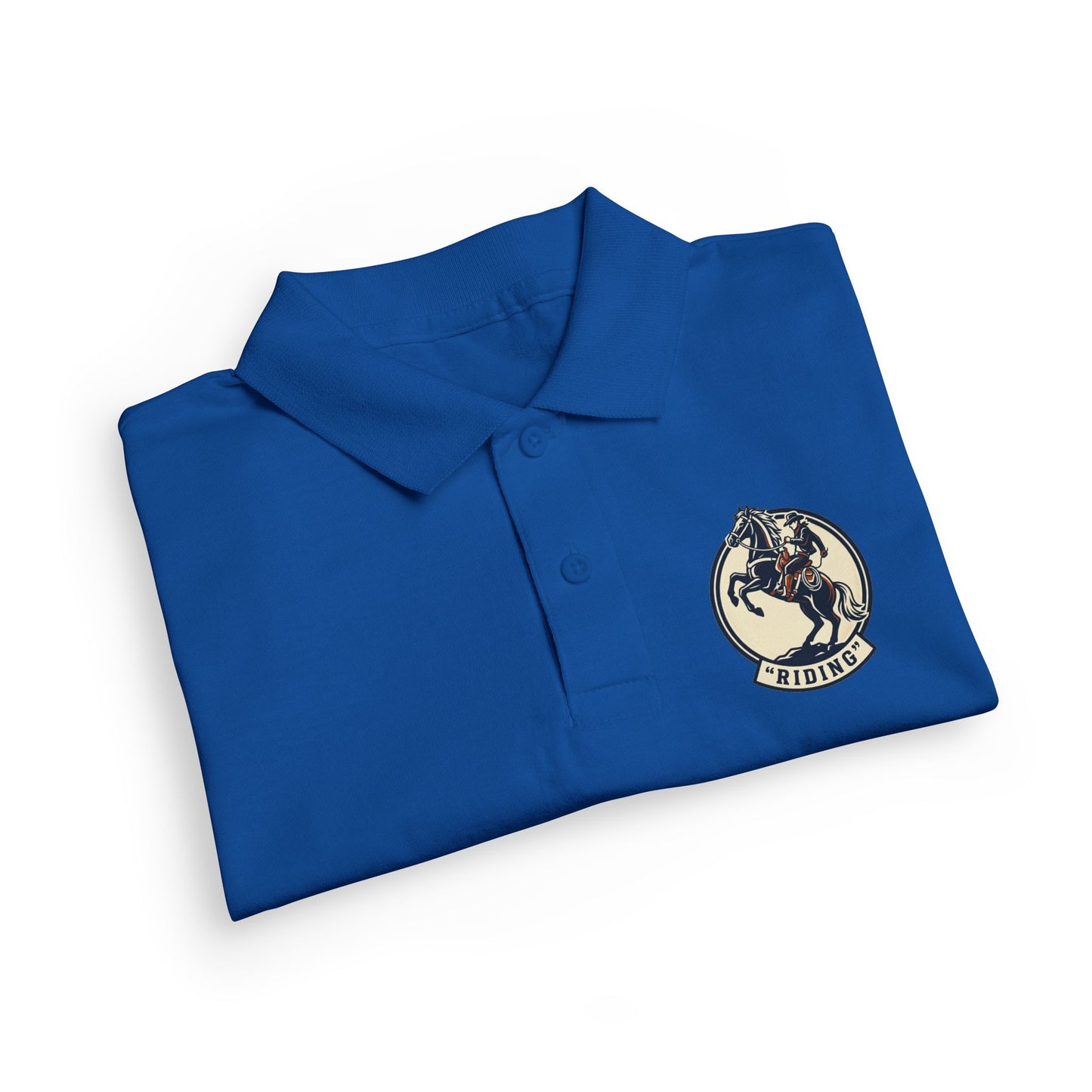 Vintage Globe Explorer logo Youth Polo | embroidered school crest