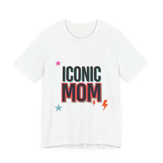 Iconic Mom Tee | Mother’s Day shirt, minimalist mom tee, typographic mom