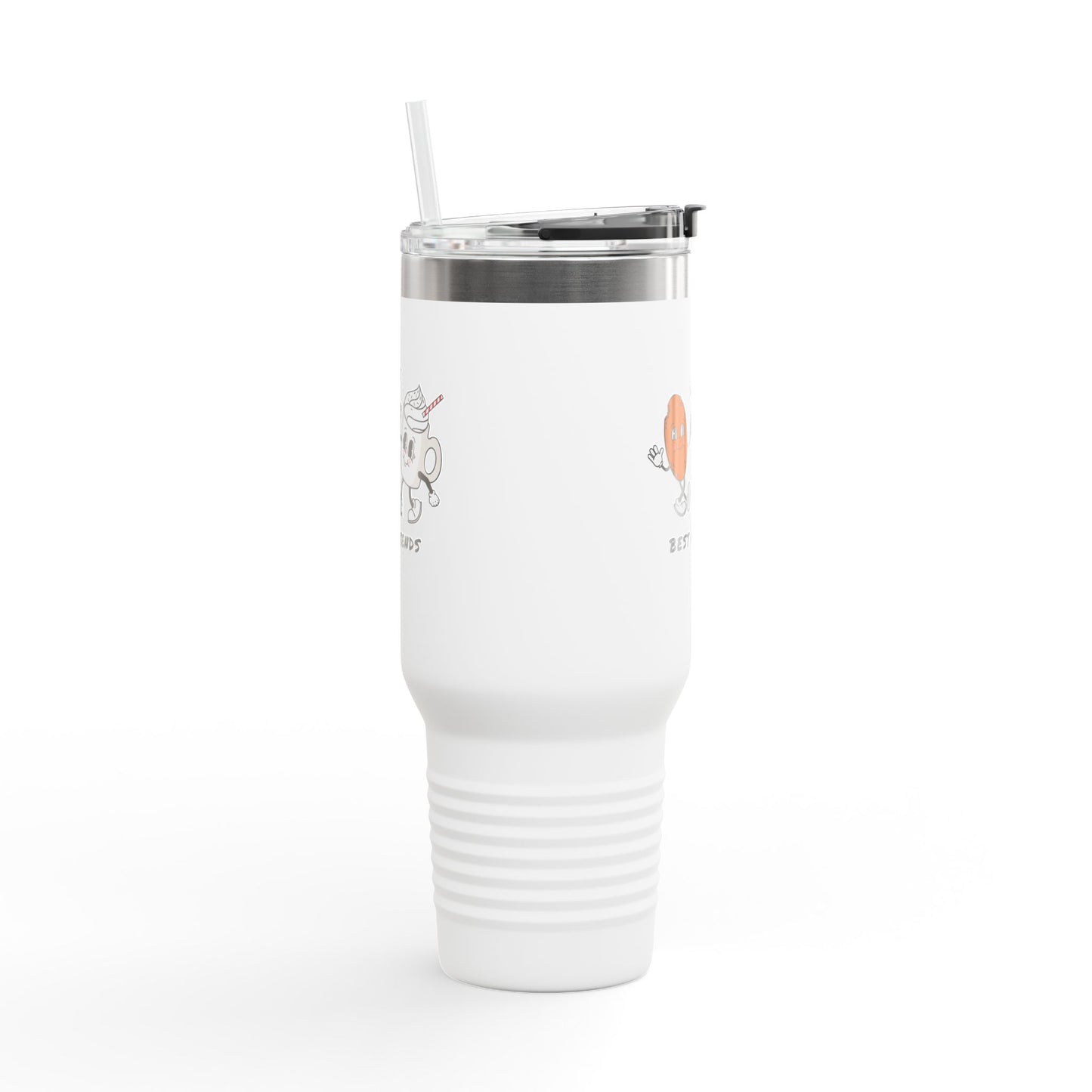 Coffee Bean and Cup Best Friends Travel Mug | 40oz Insulated