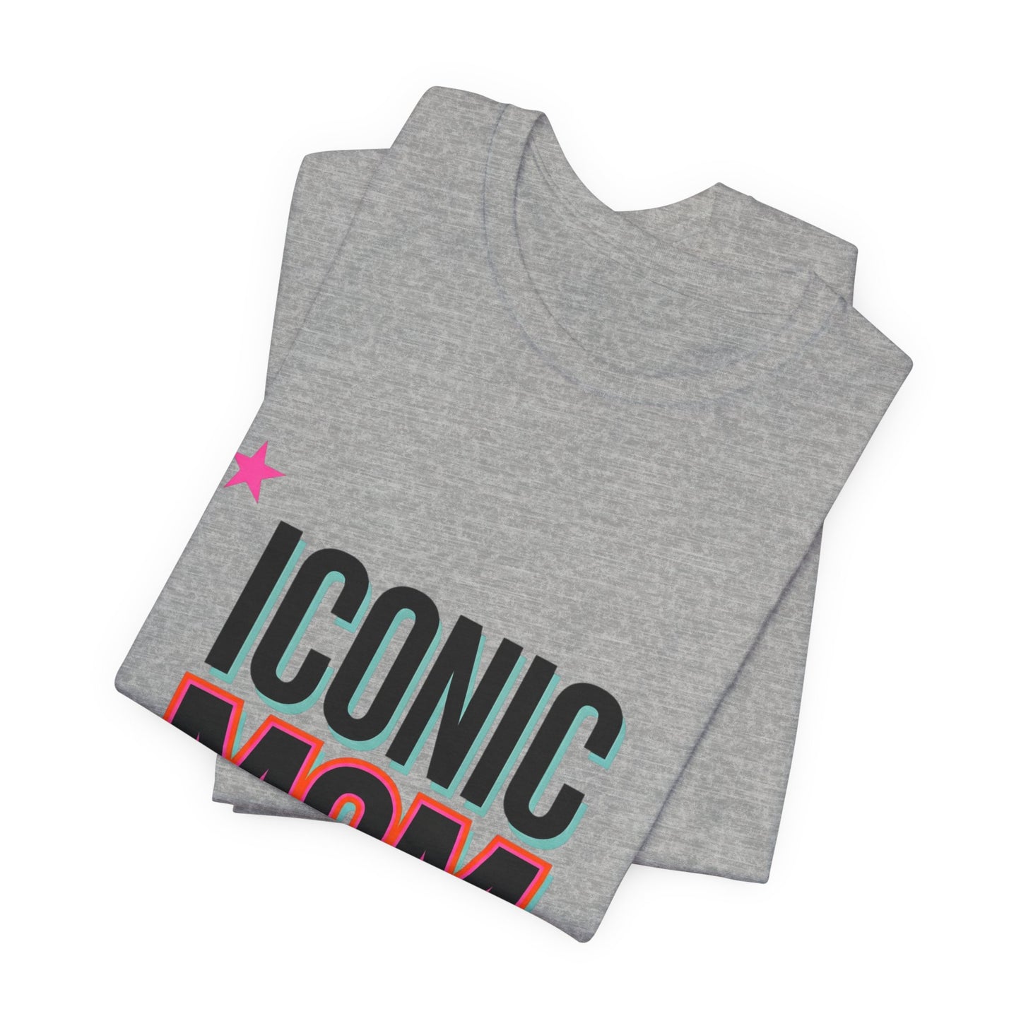 Iconic Mom Tee | Mother’s Day shirt, minimalist mom tee, typographic mom