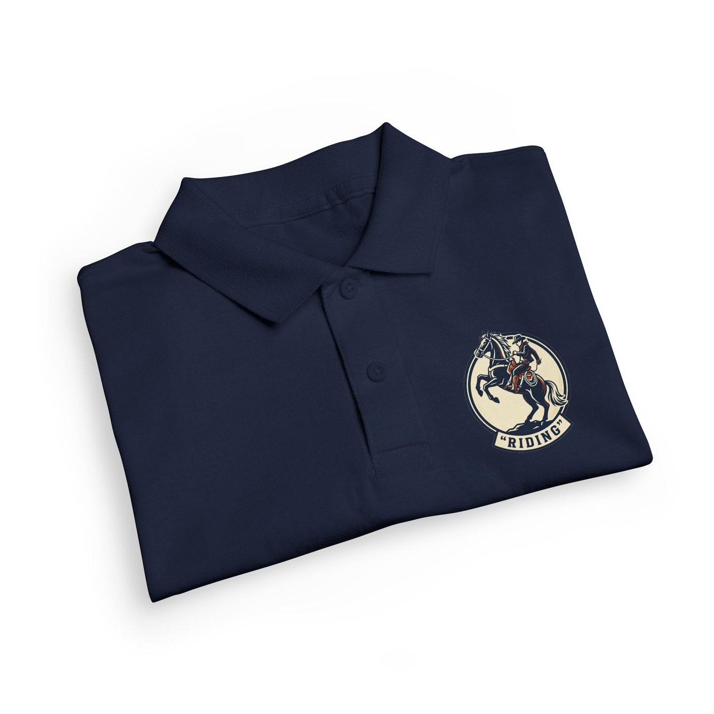 Vintage Globe Explorer logo Youth Polo | embroidered school crest
