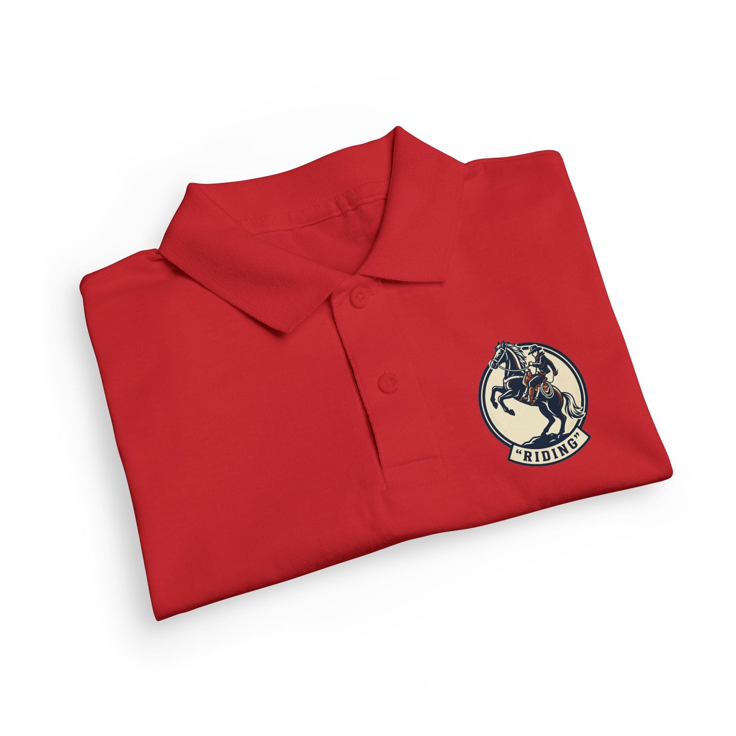 Vintage Globe Explorer logo Youth Polo | embroidered school crest