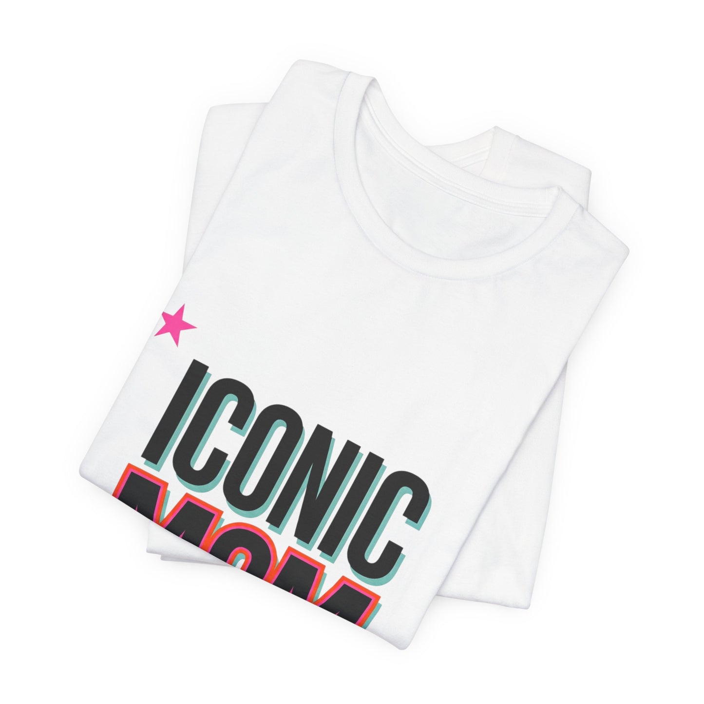 Iconic Mom Tee | Mother’s Day shirt, minimalist mom tee, typographic mom
