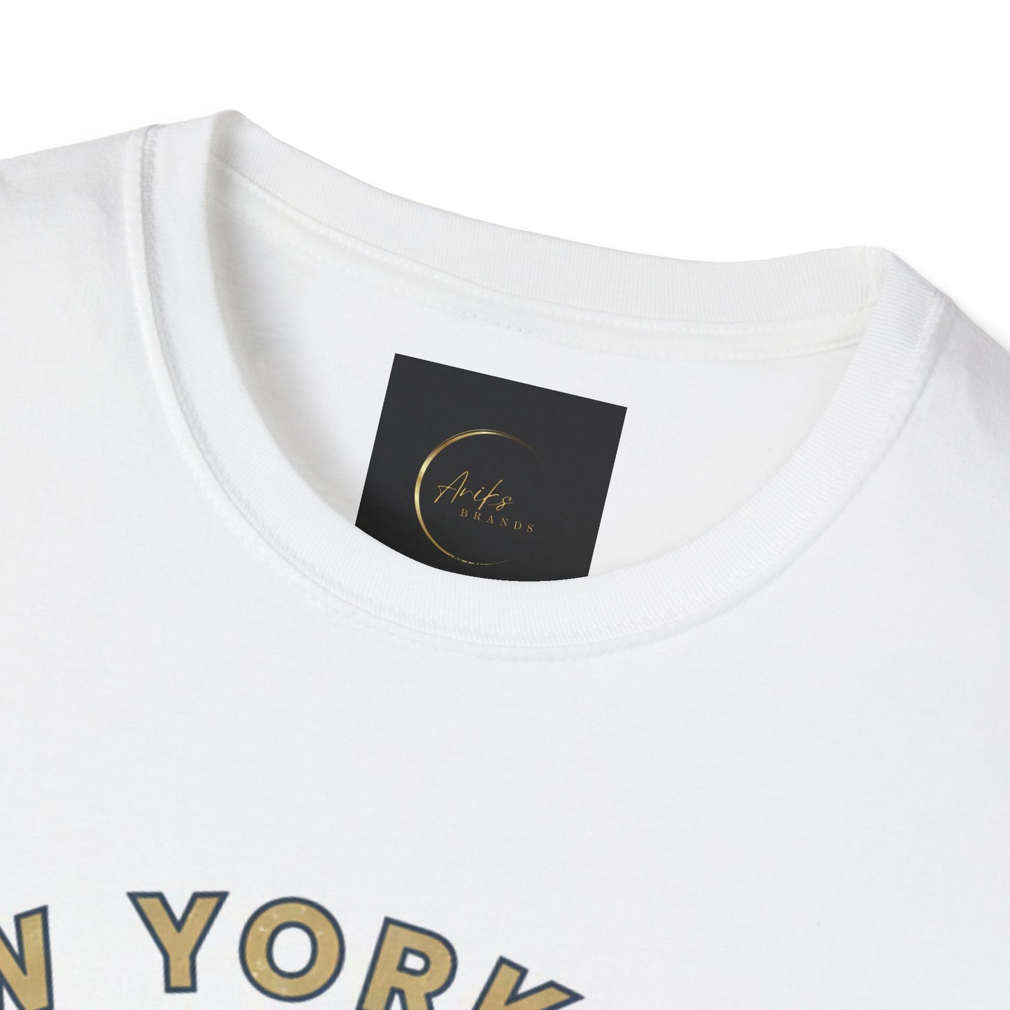 New York City Skyline T-Shirt — Statue of Liberty & Landmarks Retro Graphic Tee